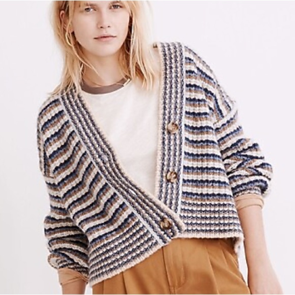 Madewell Waller Crop Cardigan